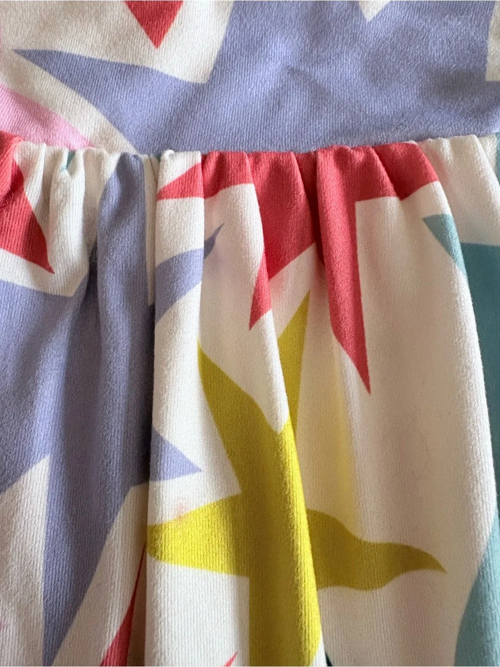 Hanna Andersson Girls Active MadeForSun Star Print Athletic Skort 120 cm 6 7 Yrs
